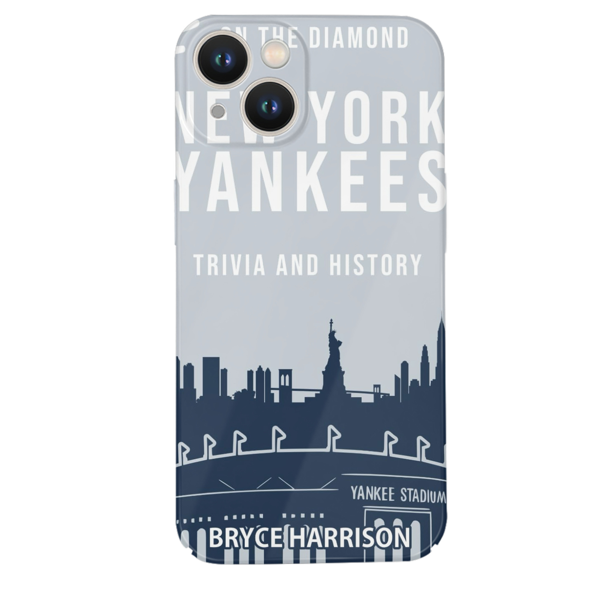 New York Yankees 141 IPhone 14 Series Full-Cover Hard Case – Shockproof With Raised Camera Protection – Precise Cutouts, Wireless Charging Compatible – Durable, Anti-Yellowing, Easy To Clean
